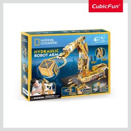 Cubic Fun - Puzzle 3D brat robotic hidraulic 185 piese