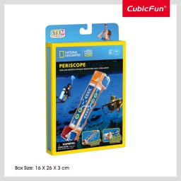 Cubic Fun - Puzzle 3D periscop 10 piese