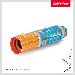 Cubic Fun - Puzzle 3D monocular 14 piese