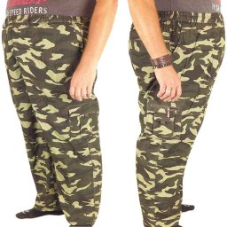 Pantaloni de camuflaj supradimensionați HX829 Woodland