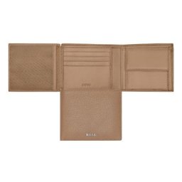 Portofel cu clapa Classic Grained Camel Hugo Boss