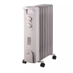 Calorifer electric cu ulei DA-J2052F, 2000 W, 9 elementi, Alb