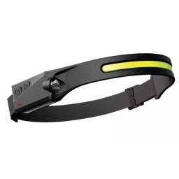 Lanterna de cap tip banda cu acumulator intern frontala si senzor de miscare JF 001