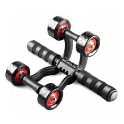 Aparat fitness cu 4 roti JS285 pentru abdomen si spate