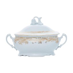 TULIP decor AUR - Supiera portelan Bohemia 2500 ml