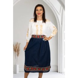 Fusta stilizata cu motive traditionale Filipa 2