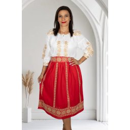 Fusta stilizata cu motive traditionale Ioana 8