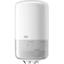 Dispenser rola hartie cu derulare centrala alb Mini 558000 Tork