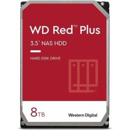 HDD Western Digital Red Plus, 8TB, SATA-III, 5400 rpm, 3.5