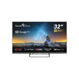Televizor LED Google TV SmartTech 32HG01V, 80 cm, HD Ready, Smart TV, WiFi, CI+, Negru
