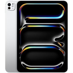 Tableta Apple iPad Pro 11" (2024), 256GB, Cellular, Standard glass, Silver