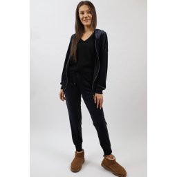 COMPLEU SPORT CU GLUGA DIN CATIFEA INCHIDERE FERMOAR SPLENDIDO TALIE UNICA Bleumarin