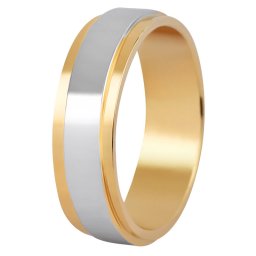 Beneto Exclusive Inel bicolor pentru bărbați din oțel SPP05 70 mm