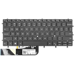 Tastatura laptop iluminata DELL XPS 13 9370 9380 7390 9305 P82G 03CM18 343NN NSK-EN0BC NSK-EN0BW