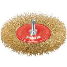 Perie circulară alamă pentru bormașină 100mm YT-4757