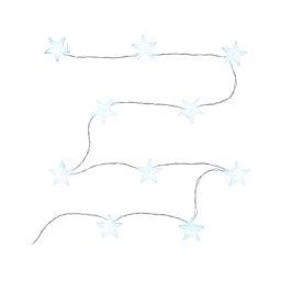 Retlux - Ghirlandă decorativă LED cu ventuze, 10 LED, alimentare 2xAA, 1,8 m, alb rece