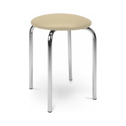Taburet CHICO 47x41 cm bej/crom
