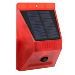 Lampa solara cu alarma pentru protectie si senzor de miscare telecomanda Q L911C