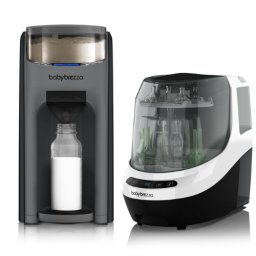 Pachet BebeStart 9 - Espressor Formula Pro Advanced Charcoal + Bottle Washer Pro