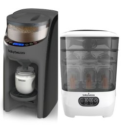Pachet BebeStart - Espressor Formula Pro Advanced Charcoal + Sterilizator One Step