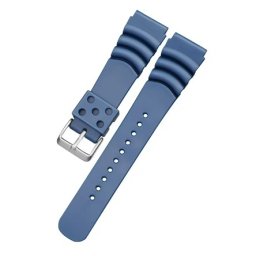 Curea poliuretan albastră 20mm(24mm)