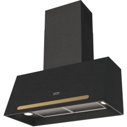 Hota Franke Country FCO 70 ON/G Nero, Decorativa perete, 560 m3/h, Control butoane, 70 cm, Nero Graphite 321.0698.305
