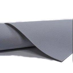 Sul autoadeziv din piele ecologica (imitatie piele) 75 CM x 250 CM GRI inchis cu textura