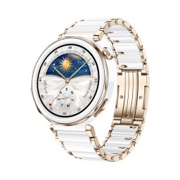 HUAWEI WATCH GT 5 Pro 42mm, Curea Ceramic White