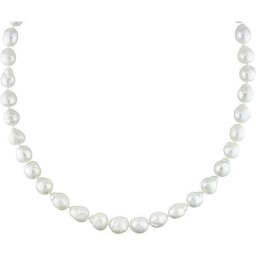 Colier Perle Borealy Oval White Naturale de Cultura