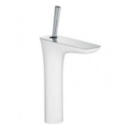 Baterie lavoar Hansgrohe gama PuraVida 200, alb-crom
