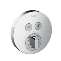 Baterie cu termostat incastrata Hansgrohe gama ShowerSelect S, 2 functii, crom