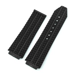 Curea tip Hublot silicon neagra