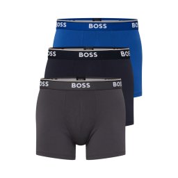 BOSS Boxeri 'Power' indigo / albastru noapte / gri închis / alb