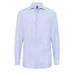 Boggi Milano Cămașă albastru deschis / alb