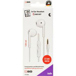 Casti Stereo-Headset Comfort, Alb