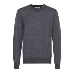 BLEND Pulover 'Bruton' negru amestecat