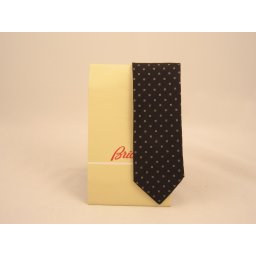 Cravata Brioni silk Dots 100% -Made in Italy