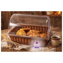 BACODA Cos patiserie /brutarie cu capac culisant 40*30*10 cm (BBK 10)