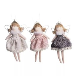 Înger - ornament de Crăciunt, 17 cm - diferite