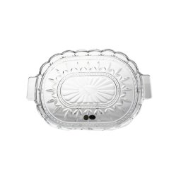 Platou oval Cristal Bohemia 36.5 cm