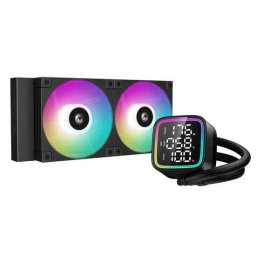 LD240 aRGB, 2 ventilatoare de 120 mm, 2400 RPM, Negru