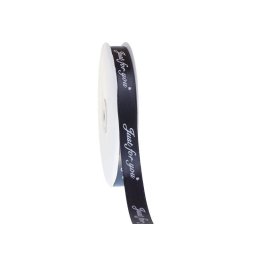 Rola satin negru pentru aranjamente florale