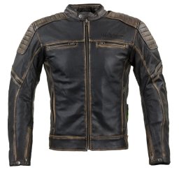 Geaca moto piele barbati W-TEC Mungelli
