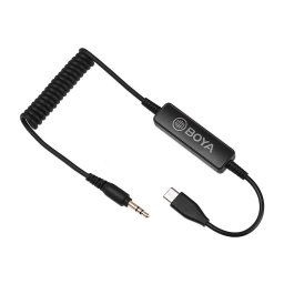 Cablu adaptor Boya 35C-USB C de la jack 3.5mm la USB Type-C