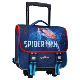 Troler scoala Spider-Man Keep on Moving, 38x31x15 cm