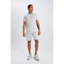 DEFACTO Fit Slim Fit Slim Cut Sportsman Standard Leg Shorts