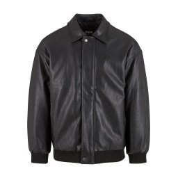 Urban Classics Geacă de primăvară-toamnă negru