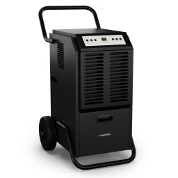 Klarstein DuraDry 70L dezumidificator, 70 l/zi, 90-140 m², oțel inoxidabil, mobil, 450 m³/h (DXJ8-Kl-DD-70-A)