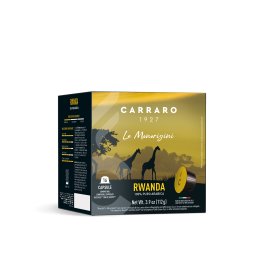 Capsule cafea Carraro Dolce Gusto, Monorigine Rwanda 16 buc