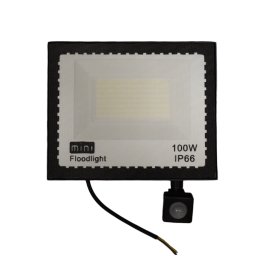 Proiector Led 100 W cu senzor de lumina si miscare exterior IP66 slim 6500k